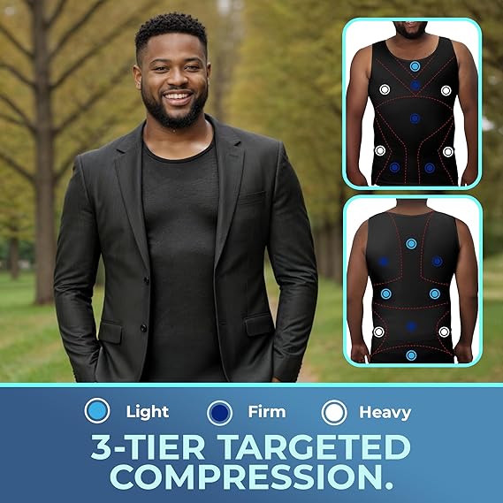 Compression Shirt Tank Top | Tall Length - Image 7